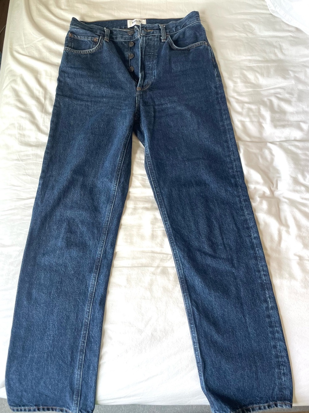 Agolde women’s 90’s pinch waist: high rise straight jeans